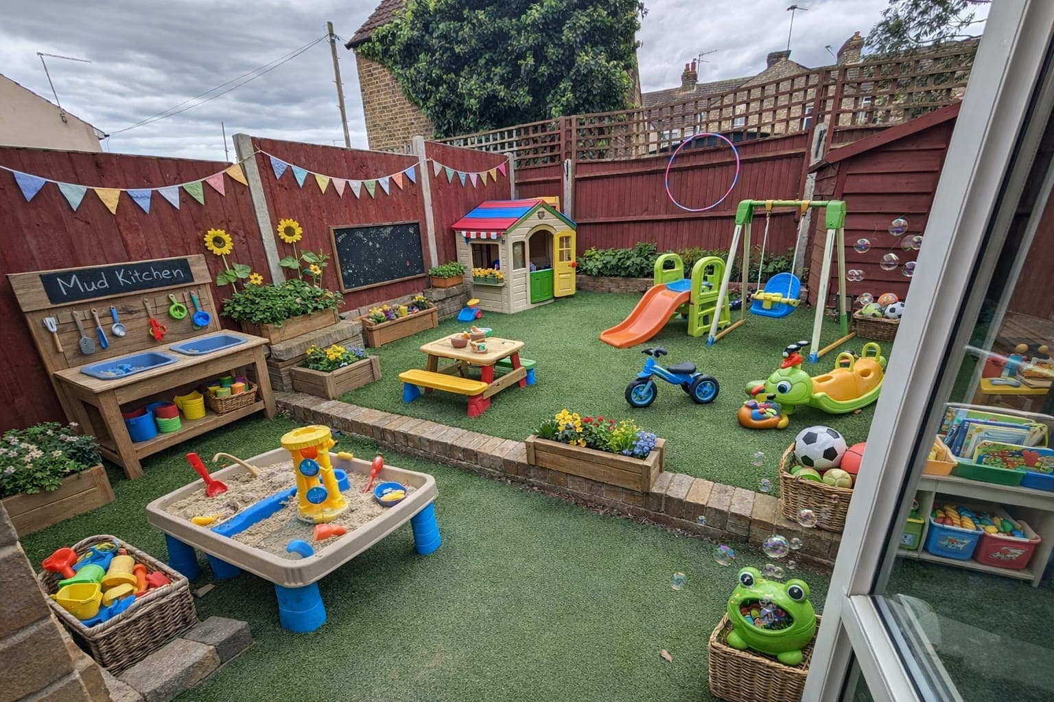 Outdoor nature exploration and playground